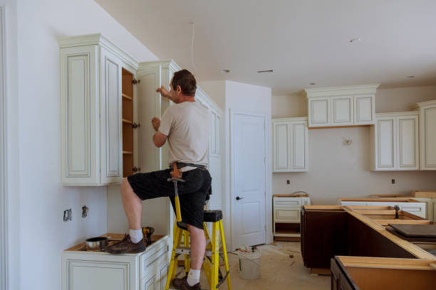 Cabinet Refacing Before After Maple Shade